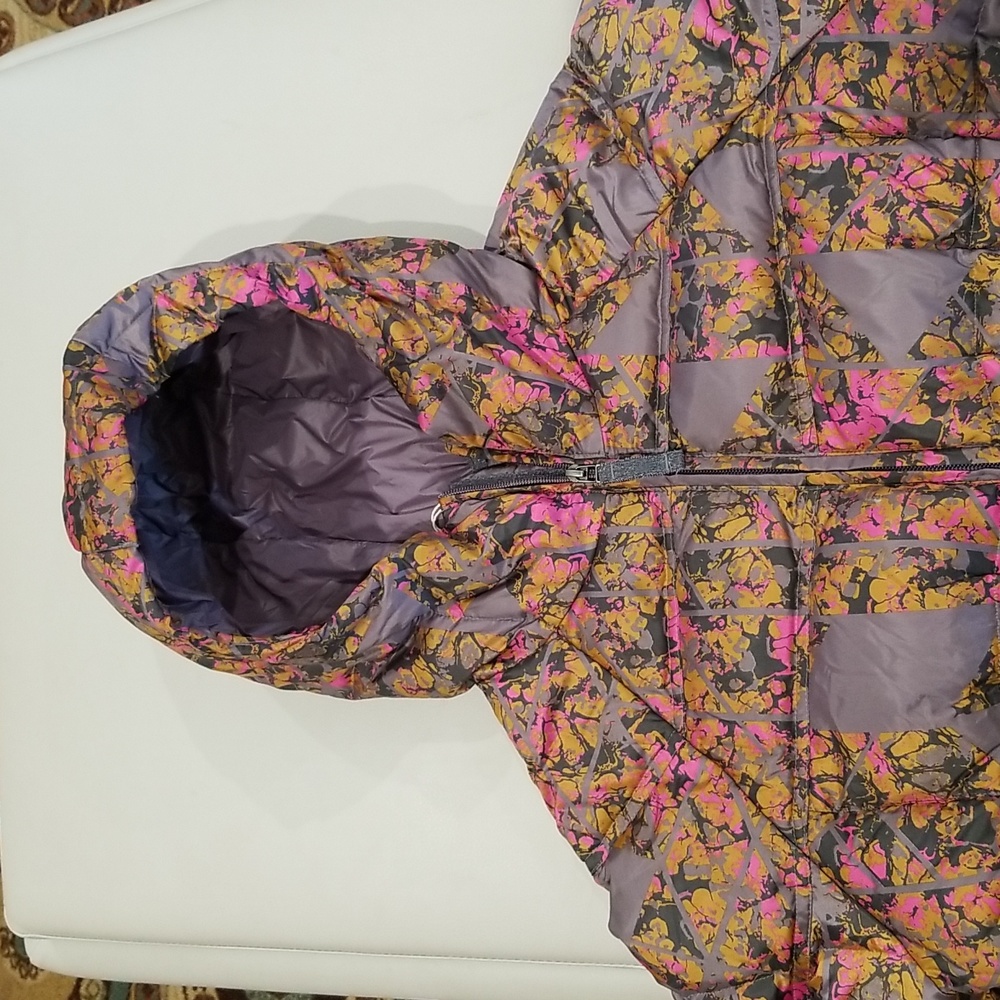 Prana Imogen Down Jacket Muted Truffle Wildflower